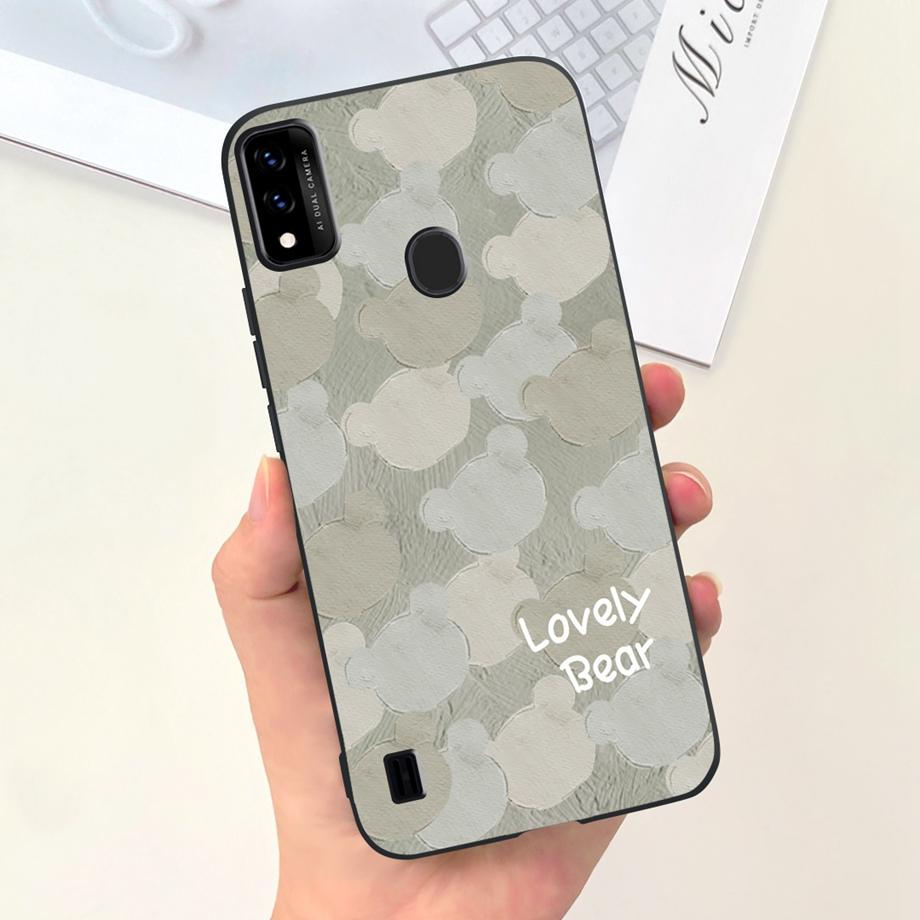 Чехол для телефона ZTE Blade A51 A71 2020 Задняя крышка ZTE Blade A7020 A7s Стильный узор Мягкий силикон ТПУ Чехол-бампер Panda