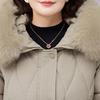Winter Jackets Middle Age Woman Plus Size Outerwears Hooded Faux Fur Collar Thick Warm Casual Winter Coat Female Parkas