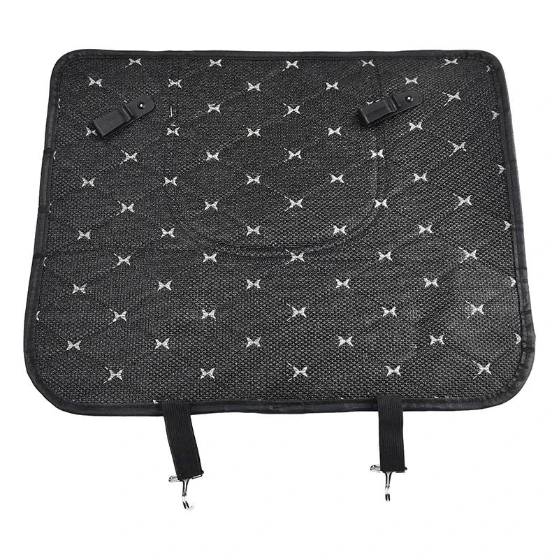 Car Seat Back Storage Protective Pad Prevent Kick Mat for Toyota Trd GR Land Cruiser Camry Highlander Corolla Yaris Chr Auris RAV4