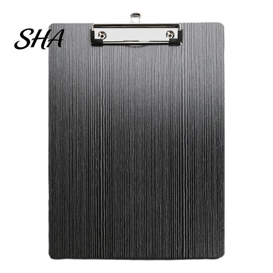 Portable Clipboard for Artists Wooden with Metal Clip, A4 Letter Size Drawing Stable Surface Board, Wood Grain Thicken Hardboard Office, School Spring
