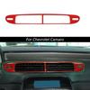 Красная центральная панель воздуховода, накладка, рамка для Chevrolet Camaro 2011-2015