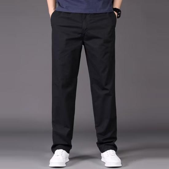 Мужские брюки-карго, прямые, широкие, однотонные, с карманами, застежкой-молнией на пуговицы, гладкие, быстросохнущие, для улицы, длинные брюки