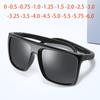 Silicone Leg Sports Riding Myopia Sunglasses Men Polarized Goggles Nearsighted Spectacles Prescription 0 -0.5 -0.75 To -6