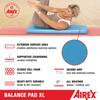 AIREX Balance Pad 60mm Charcoal Training Mat XL, Thick, Gray,