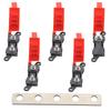Car Distribution Block 1 in 4 out 4-way Fuse Holder 200A  Multi-pole Fuse Block