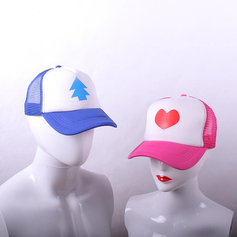 Hip-hop Style Gravity Falls Hat With Cool Cartoon Graphics