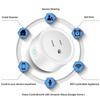 Corui 20a Us Smart Plug Wi-Fi Bluetooth Монитор мощности Беспроводная розетка с дистанционным управлением Смарт-таймер Поддерживает голосовое управление Alexa Google