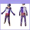 Sundrop Fnaf Костюм клоуна для косплея для мальчиков и девочек, боди, маска, комбинезон для вечеринки, идеально подходит для Хэллоуина, косплея и вечеринок