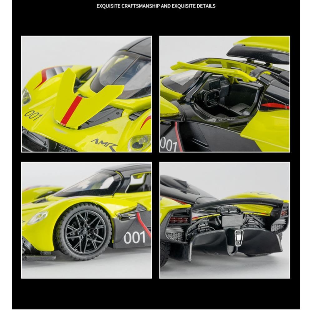 1/32 Aston Martin Valkyrie Alloy Sports Car Model Ornament Toy Игрушка-украшение Игрушка-украшение