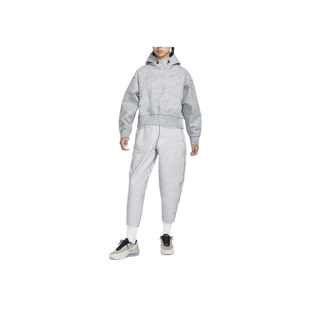 Nike Forward Series однотонная свободная повседневная толстовка с капюшоном женские толстовки дымчато-серые FN0297-077