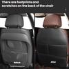 Waterproof Car Seat Backrest Protector Anti Slip Backrest Anti-kick Mat  Children's Back Seat