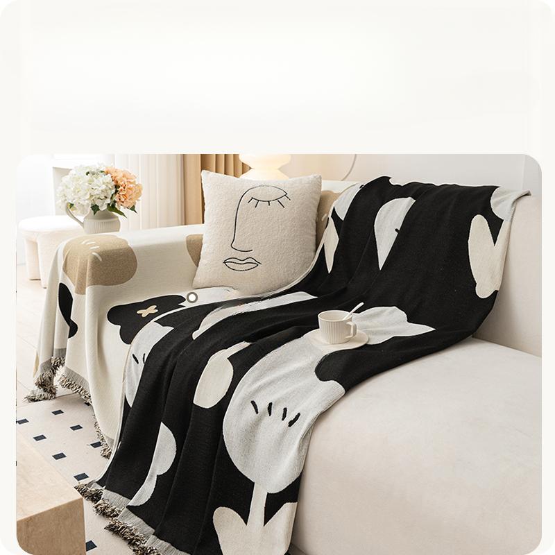 Chenille Sofa Towel French Retro Cover Cloth Sofa Cover Four Seasons Universal All Cover Blanket Cushion