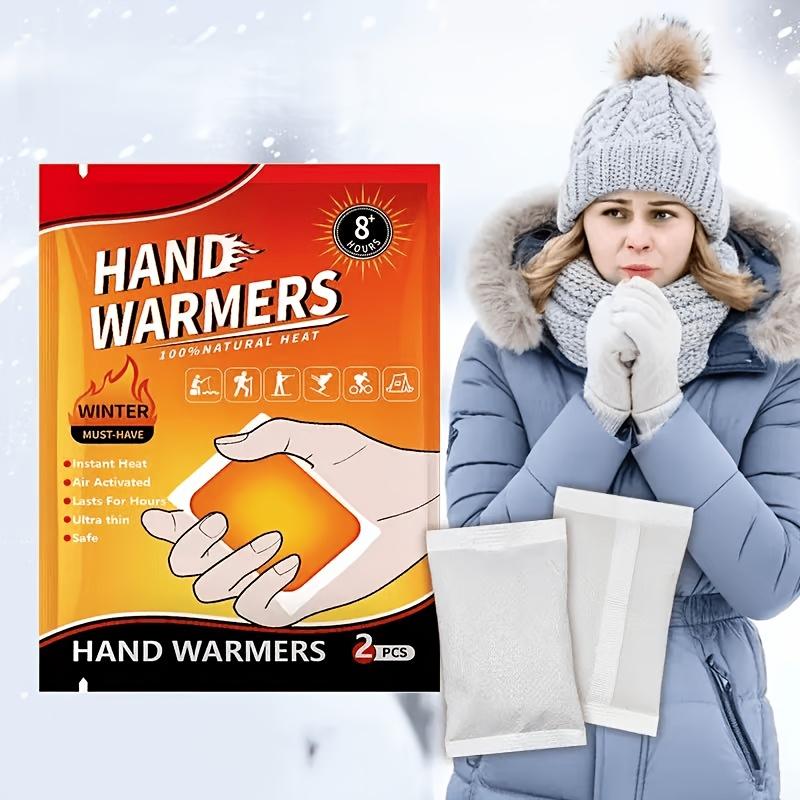 20/30pcs Disposable Hand Warmers Patches Air Activated Pocket Heat Pads Packs Up to 8 Hours Long Lasting Thermal Body Warmer for Winter Outdoor Sports