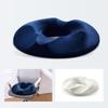 Memory Foam Breathable Cushion for Office Chair and Car - Relieves Long Sitting Discomfort