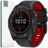 Tech-Protect Iconband Pro Garmin Fenix ​​​​3 / 5X / 3Hr / 5X Plus / 6X / 6X Pro / 7X черный/красный