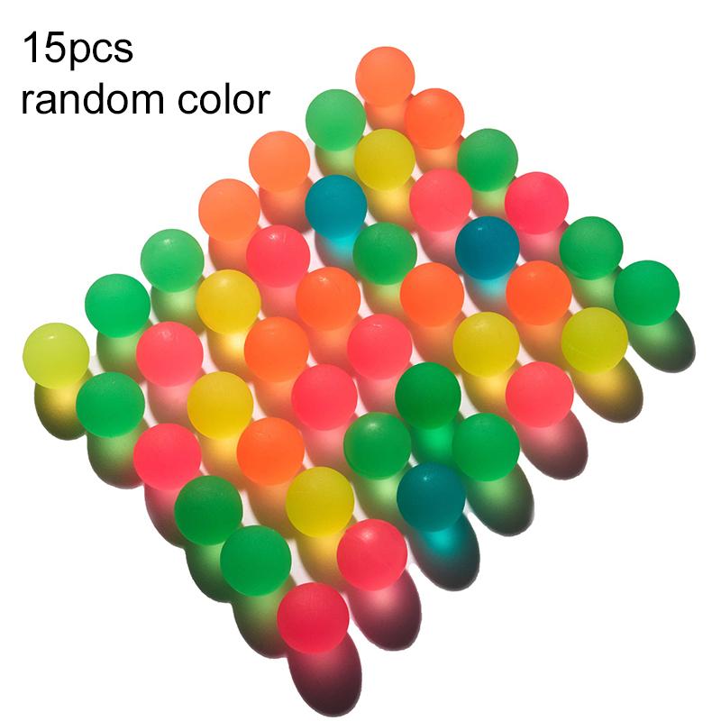 15 ШТ. Детские прыгающие мячи 25 мм Резиновый эластичный прыгун Плавающий мяч Смешанный стиль Игрушка для помещений и улицы Подарок на день рождения TMZ