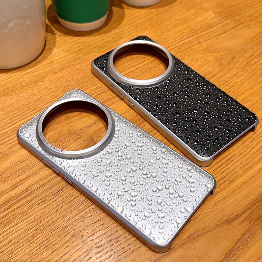 Для VIVO X200 Pro Mini X100 X200S Ultra Чехол С рисунком капель дождя Телефон PC Жесткий корпус Защитный Роскошный Ударопрочный Бампер Задняя крышка