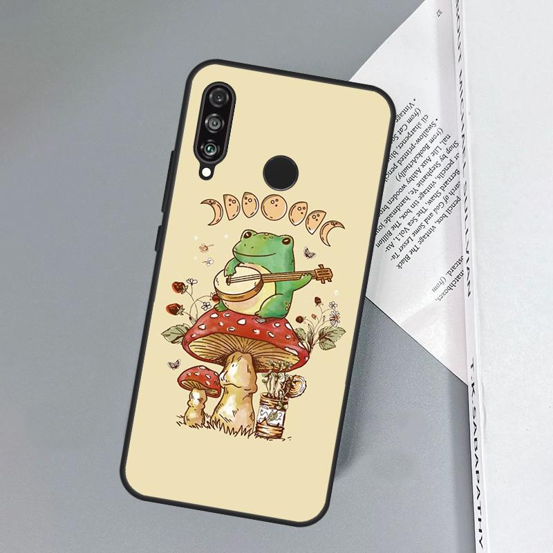 Эстетичная Лягушка Для Huawei Nova 11 Pro 9 10 SE Y70 Y60 Y90 Y61 Y91 Y73 Y72 12s 12i 11i 8i P30 P40 Lite Чехол