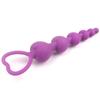 2022 New Heart Beads Soft Anal Plug Anus Toys Big Balls Silicone G-Spot Stimulating Butt Plugs Adult Sex Couple