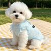 Thin Breathable Dog Sunscreen Shirt Fly Sleeve Summer Dog Clothes Pet Mesh Vest  Pet Cooling Use