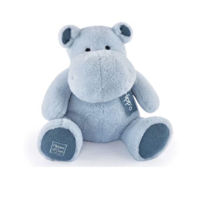 Peluche - HISTOIRE D'OURS - Hippo - Bleu - 35/44 cm