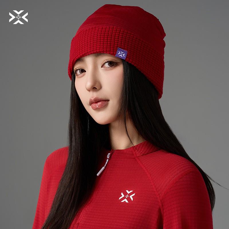 Unisex Fleece Thermal Beanie Hat Outdoor Running Hiking Winter Warmth Lightweight Sport Cap