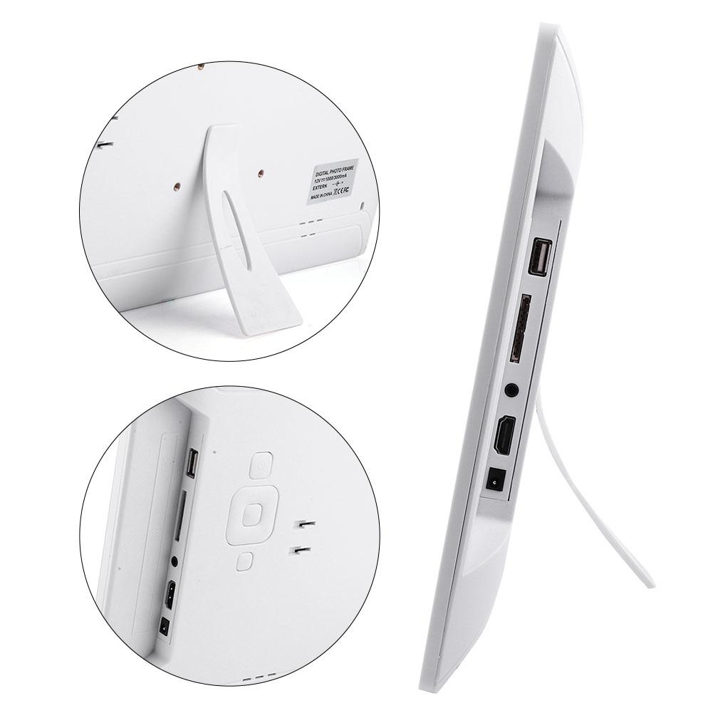 XCLT-1730IPS 17.3" HD Screen Digital Photo Frame Electronic Album White