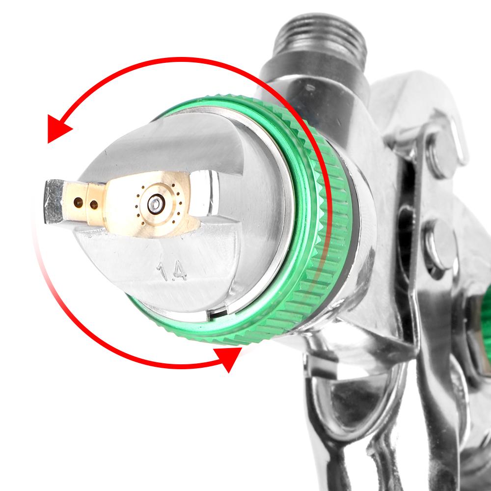 Ручка для ремонта листового металла, распылитель краски с высокой степенью распыления, пневматический распылитель, мини-автомобильный краскопульт, набор для покраски автомобилей, воздух