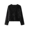 Women's Fashionable  Double-Sided Rope Knot Long-Sleeved Jacket