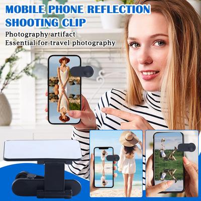 Зеркало для HD-фотографии, помощник, клипса для камеры с отражением телефона