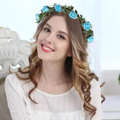 Повязки на голову Ободки Украшения для волос Аксессуары для волос Свадебный головной убор Рождественские подарки Головной убор Венок Корона Женщины Девушки Свадьба