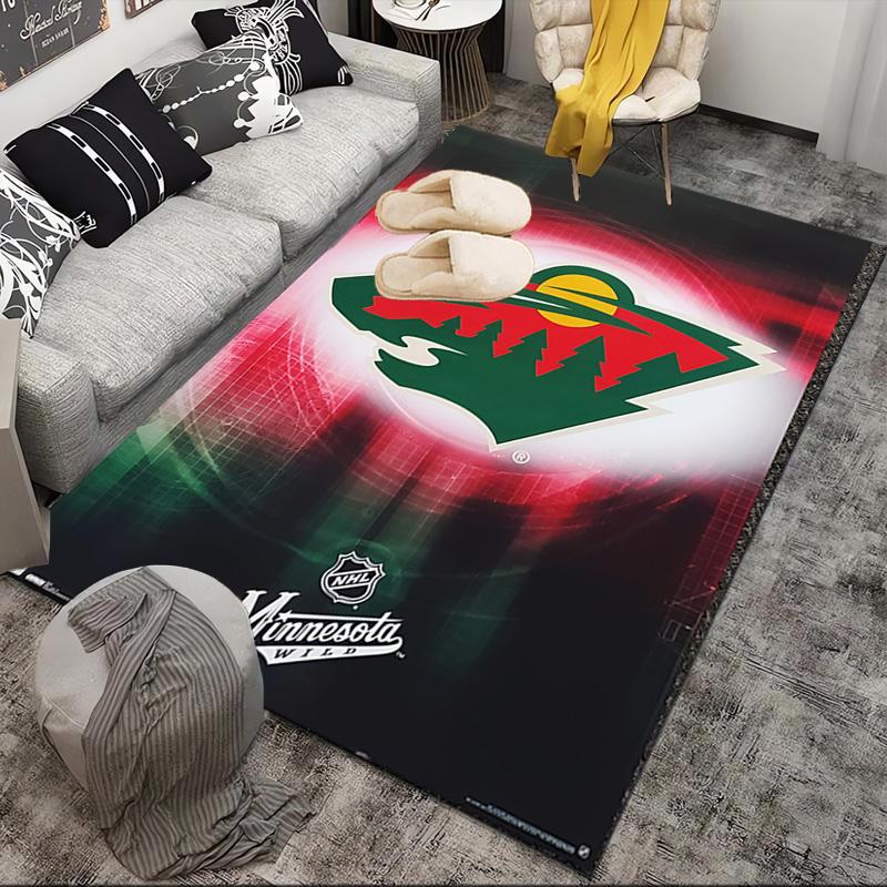 Winnipeg Hockey Team Area Rug Suitable for Indoor And Outdoor,Carpets for Kitchens, Homes, Offices, Living Rooms,Home Decor,Christmas Gift