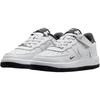 Nike Force 1 Low LV8 Легко надевать Удобные Нескользящие Прочные Низкие Детские Кеды для Скейтбординга Детские кроссовки Белые HJ6785-100