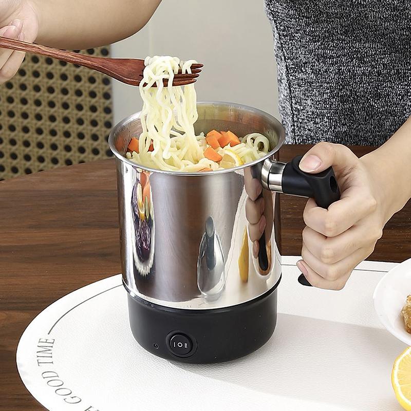 Мини электрическая нагревательная чашка с защитой от сухого кипения 11/12/13/14 см Портативный дорожный электрический чайник Домашний чайник Электрическая плита Чайник