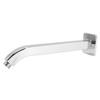 Shower Head Arm Square Brass Wall Mounted Rustproof 10in Shower Head Extension Arm for Bathroom