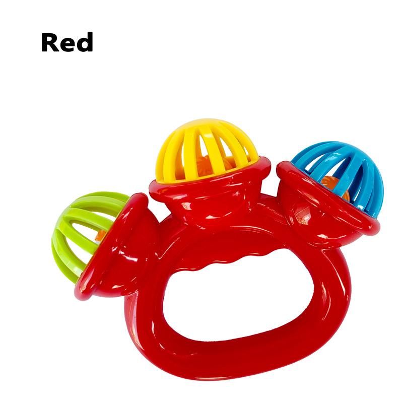 Baby Toy Rattle 0-3-12 Months Baby Soothing Hand-grabbing Rattle Educational Toy