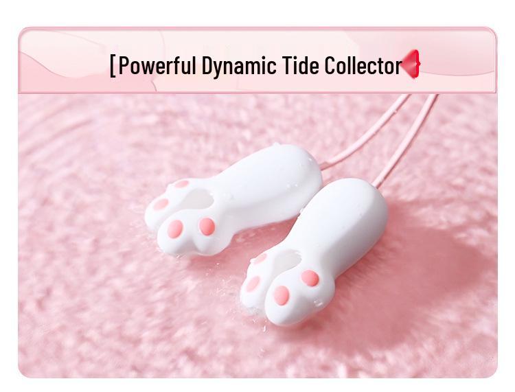 Laolusi Multi-Frequency Vibrating Pudding Milk Clip for Female Breast Stimulation