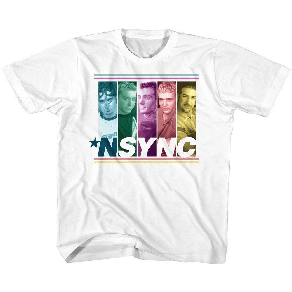 Nsync Multicolored Boxes Music Children's T-shirt