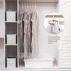 Hanging Vacuum Space Saver Bags for Clothes, Vacuum Seal Storage Bag Clothing Bags for Suits, Closet Organizer and Storage