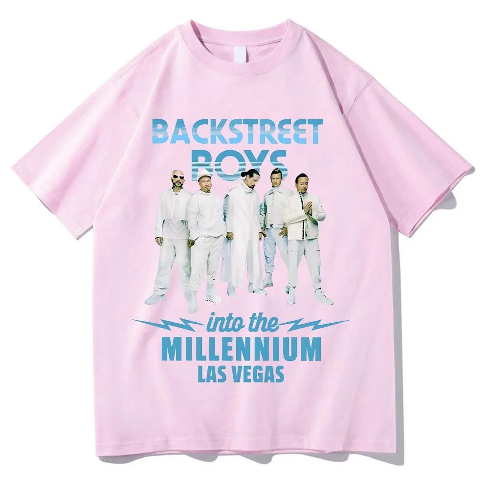 Футболки Backstreet Boys Оверсайз YK Повседневная Хлопковая Одежда В Эпоху MILLENNIUM Винтажные Женские Унисекс Уличная Одежда Женские Мужские Футболки