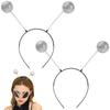 Maatsu Antennae Headband, Alien, Space Alien Headband, Cosplay, Halloween, Party (2 Pieces)