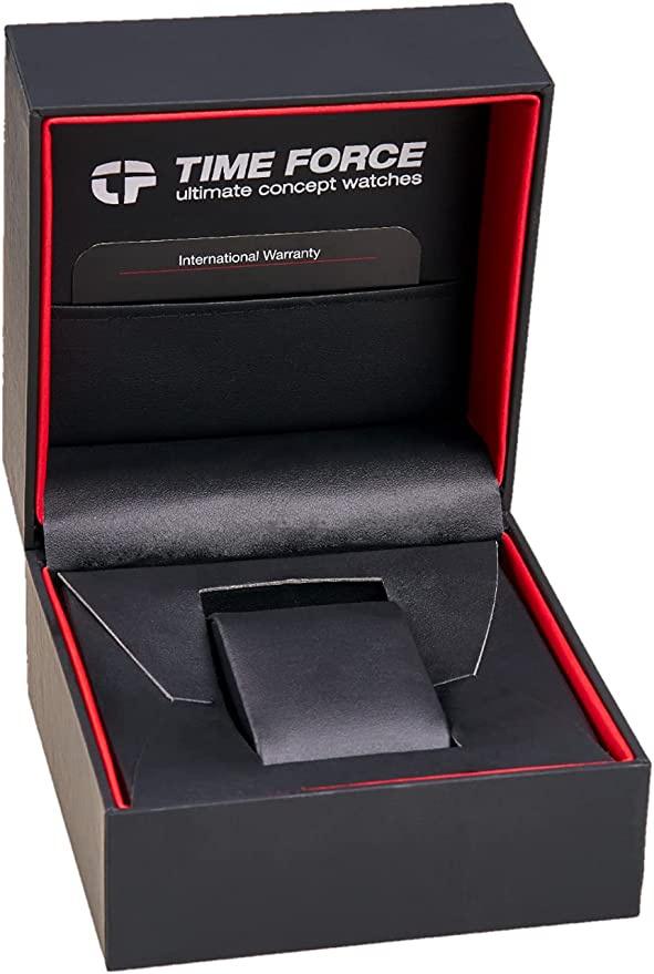 Zegarek TIME FORCE TF2588L-03M. Kwarcowy, Kolor niebieski. Kobieta.