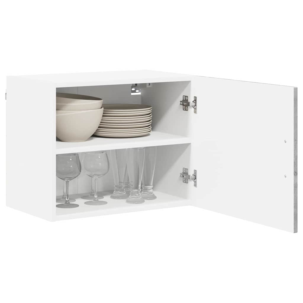 Wall Cabinet LUCCA 2 pcs Concrete Grey 50 x 31 x 40 cm Particleboard