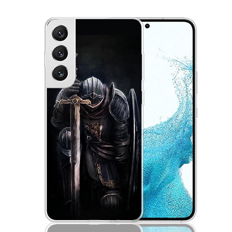 Knights Templar Crusades Phone Case For Samsung Galaxy S26 Ultra S23 S24 S25 Edge S20 FE S21 S22 Plus Soft Print Shell Cover Fun