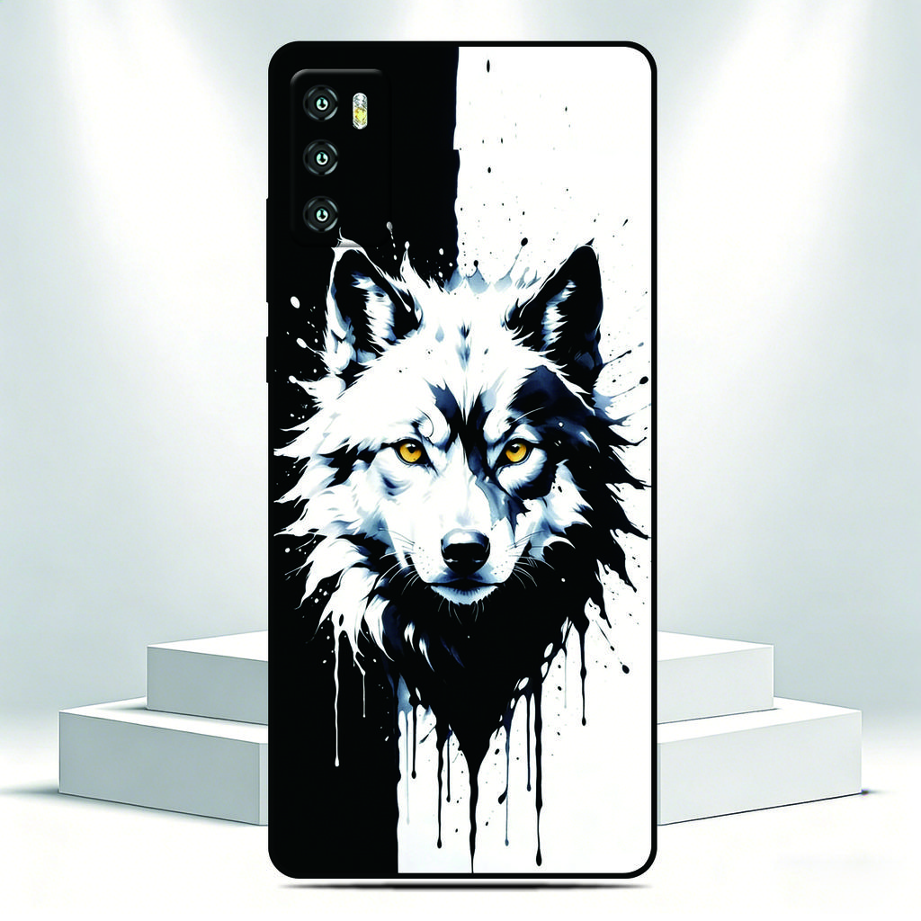 Wolf Animal Soft Phone Case For Doogee Note 56X 56 58 N55 N60 59 Pro Plus DIY Personalized Custom Picture Image Back Cover