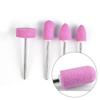 12 шт. силиконовая фреза для дизайна ногтей электрическая пилка сверла полировальная шлифовальная головка маникюрные педикюрные машинки инструмент аксессуар