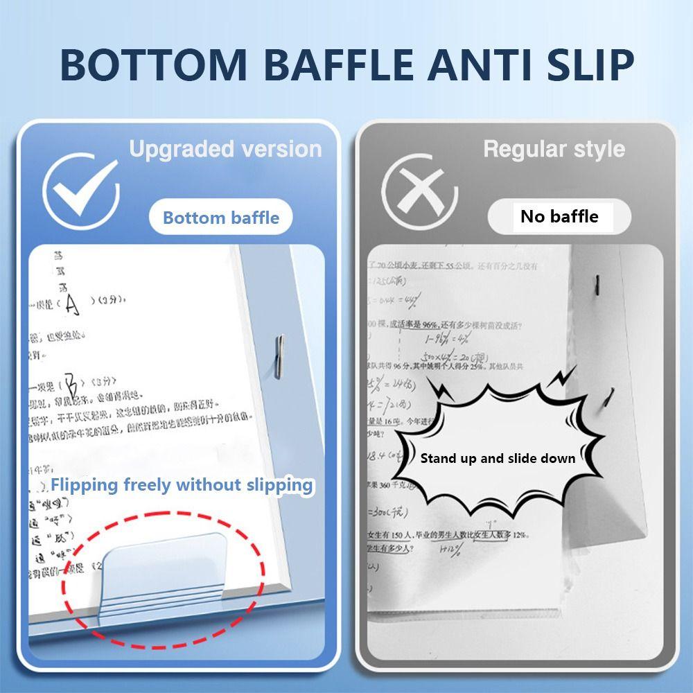 Waterproof A3 File Folder Large Capacity Storage Booklet High Quality Document Bag Student