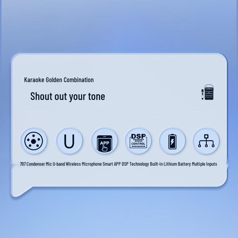 Edifier PK305 Portable Outdoor KTV Bluetooth Speaker