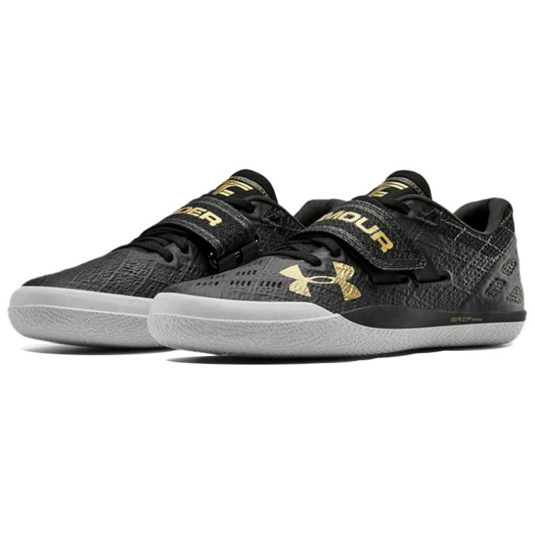 Under Armour Кроссовки унисекс Centric Grip Black Metallic Victory Gold Jet-Grey 3021862-003
