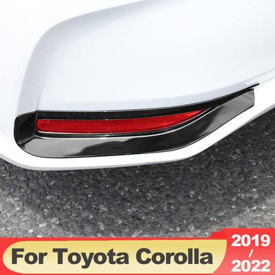 Для Toyota Corolla E210 2022 12th ABS задняя противотуманная фара, крышка, накладка на заднюю противотуманную фару, рамка, наклейки, аксессуары